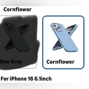 Cornflower Blue iPhone 16 Case